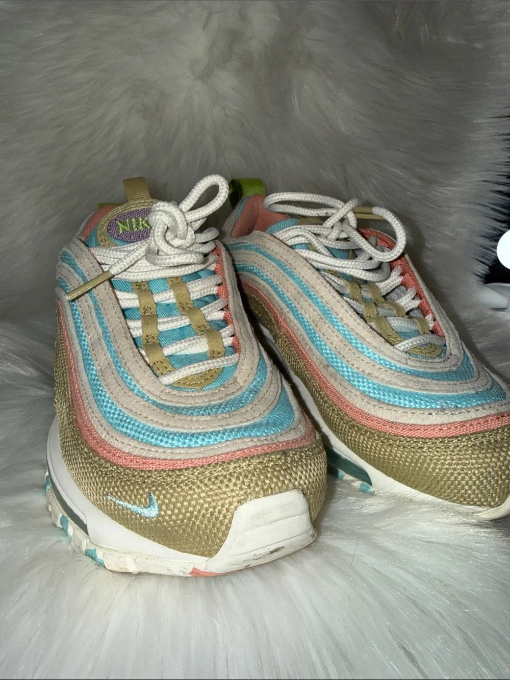 Nike Multicolor Pastel Wave Air Max Sneakers